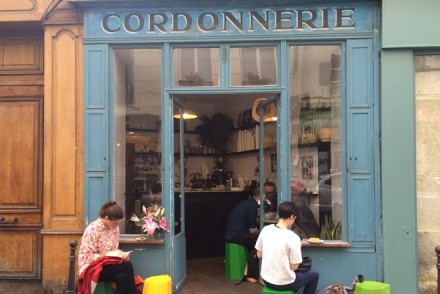 L'ancienne cordonnerie dont la façade a été gardée